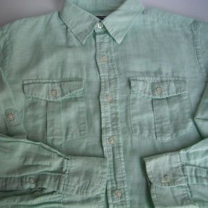 Old Navy Soft Jade Long Sleeve Shirt